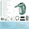 Costway 1400W Multipurpose Handheld Steam Cleaner Steam Mop with 14 Accessories Blue/Green